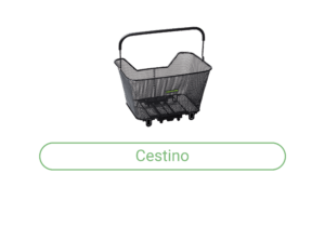 Cestino accessorio - Movelo Italia - noleggio eBike